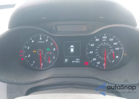 2016 Hyundai Veloster Turbo z USA, uszkodzony, nr VIN KMHTC6AE0GU258096